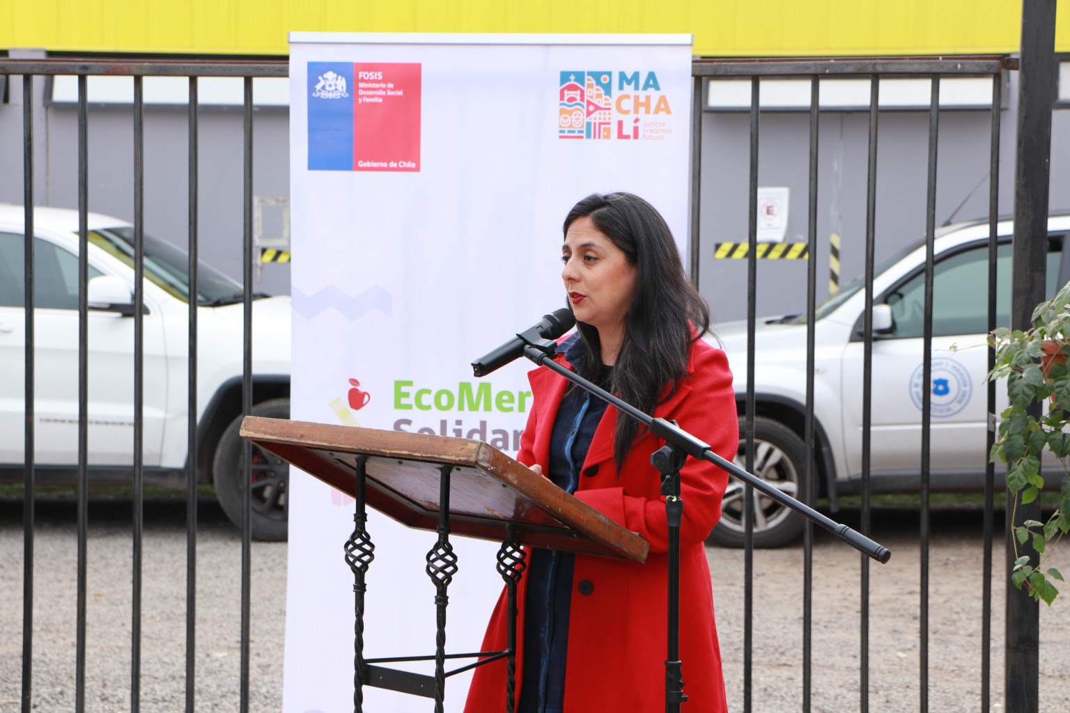 En Machalí inauguran EcoMercado Solidario que entregará alimentos a familias vulnerables