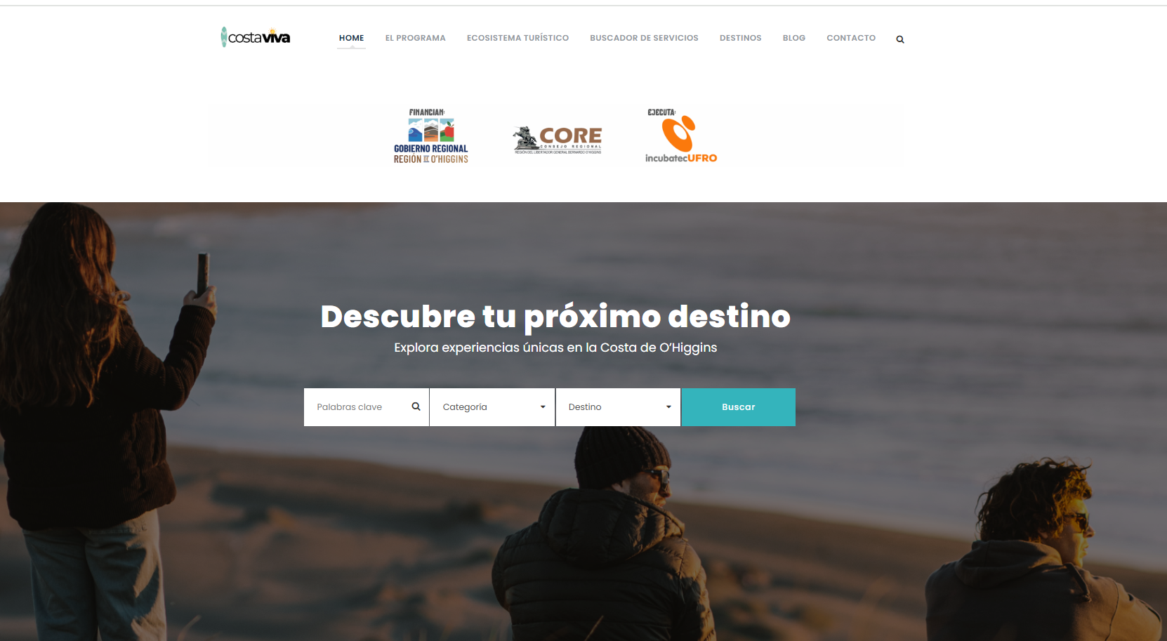 Nueva plataforma Destinocostaviva.cl impulsa el turismo del Secano Costero de           O´Higgins