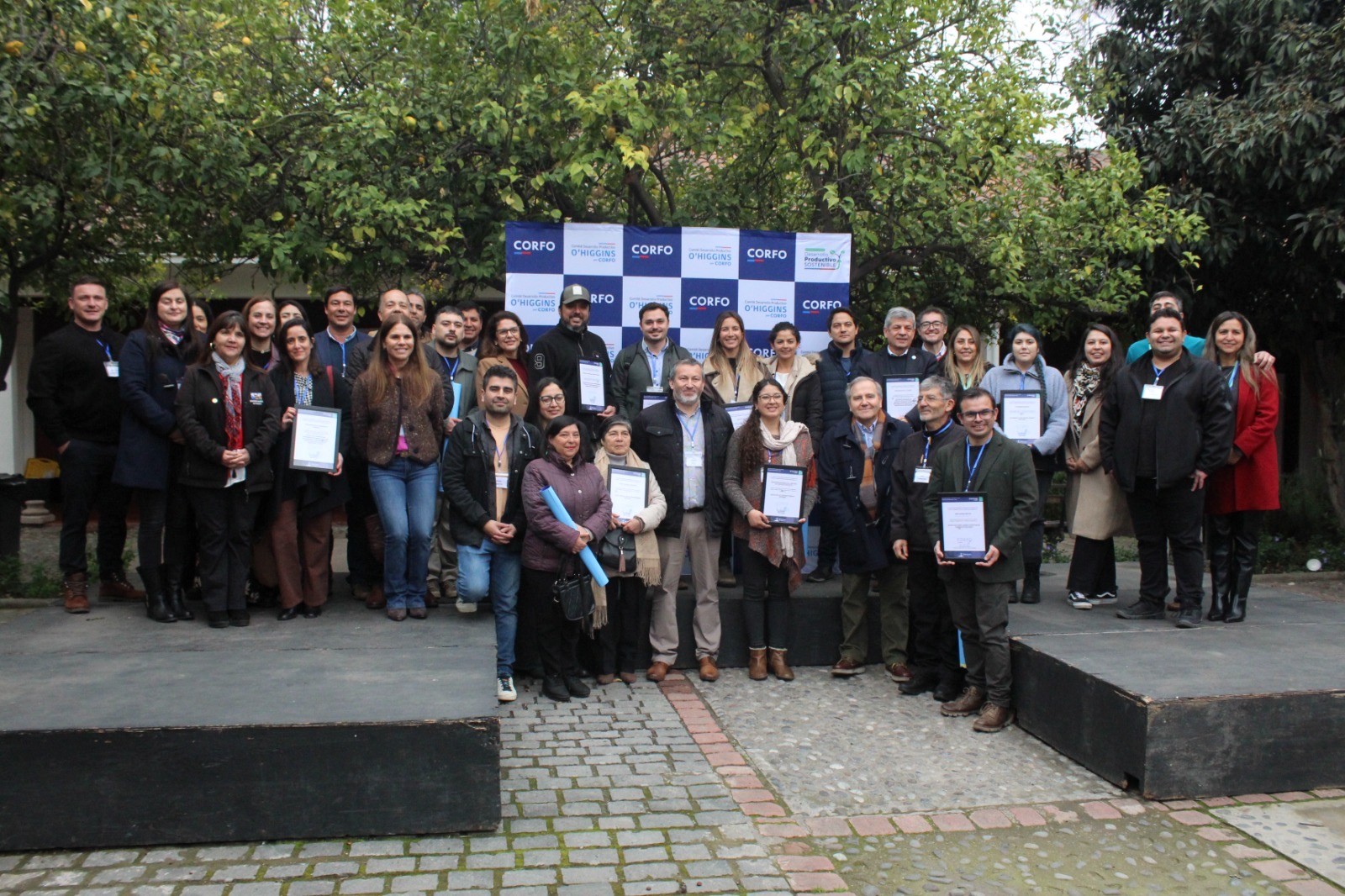 Comité de Desarrollo Productivo O’Higgins de Corfo reconoció a beneficiarios de programas de innovación y emprendimiento 2025