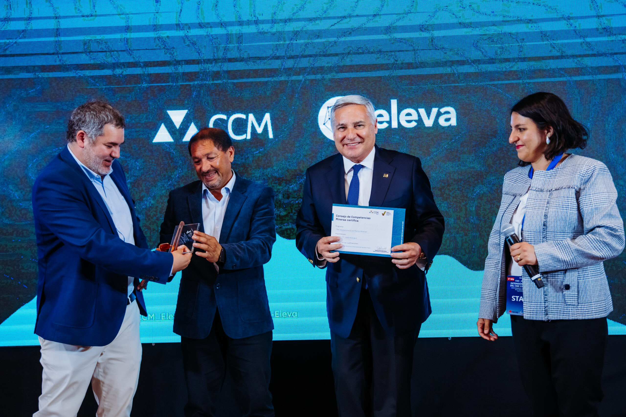 INACAP Sede Rancagua obtiene Sello de Calidad del Consejo de Competencias Mineras (CCM)