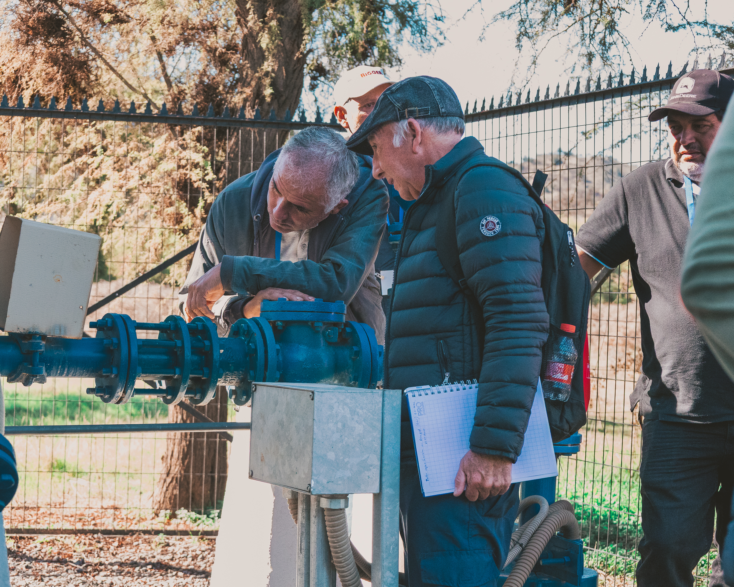 Programa de Adopción Tecnológica para Servicios Sanitarios Rurales realizó exitosa primera pasantía en terreno en el Comité de Agua Potable Rural Ranguil
