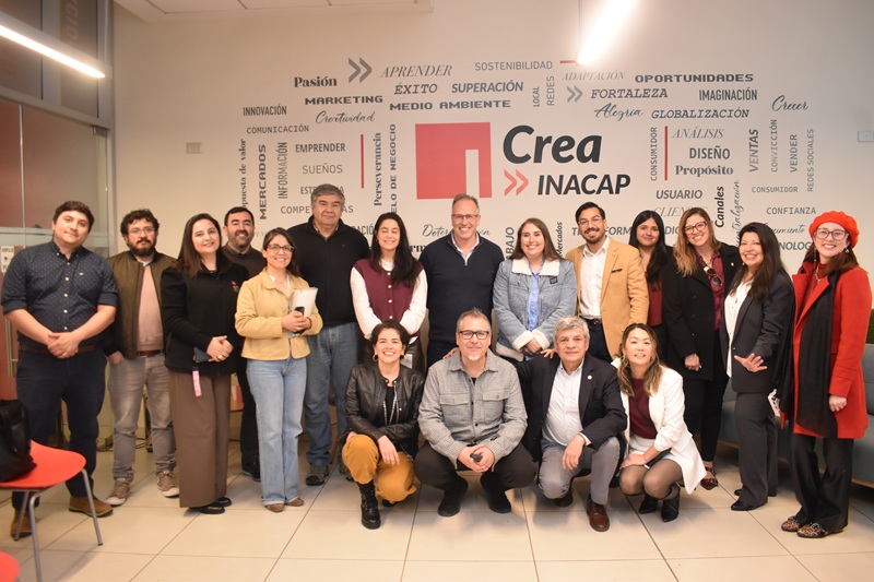 Semana de la pyme en Inacap Sede Rancagua: Integrantes del ecosistema regional de emprendimiento definen ruta