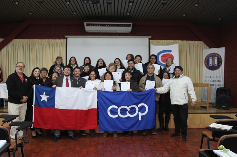 Centro de Desarrollo de Negocios Sercotec Rancagua cierra primer programa de formación para cooperativas y precooperativas