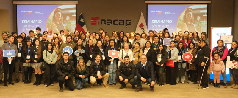 Agrosuper realizó con éxito el seminario “Sin miedo a formalizar” dirigido a participantes de su programa Capital Emprendedor en INACAP Sede Rancagua